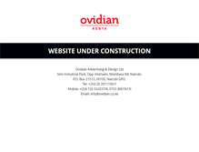 Tablet Screenshot of ovidian.co.ke